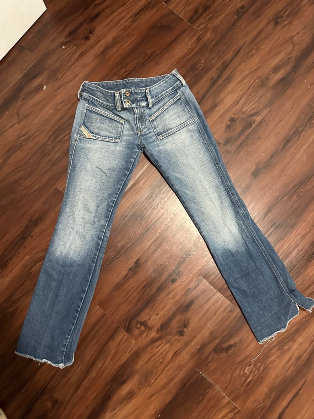 Diesel Women's Light Blue Flare Jeans